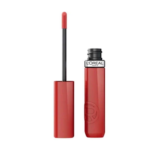 Kliknij na zdjęcie, aby je powiększyć L'Oréal Paris Infaillible Laque Resistance Flüssiger Lippenstift 635 Worth It Medium 4,3ml