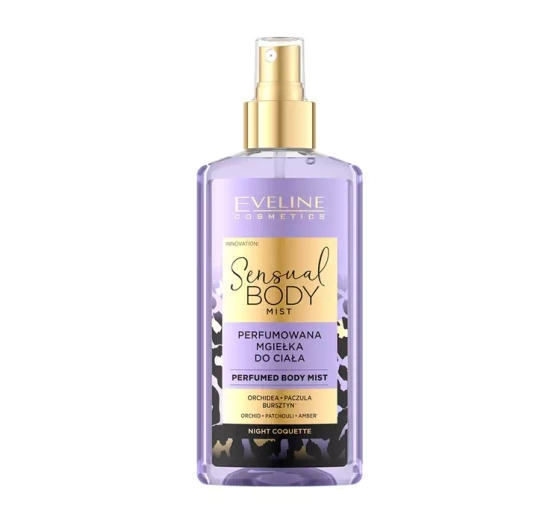EVELINE SENSUAL BODY MIST PARFÜMIERTES KÖRPERSPRAY NIGHT COQUETTE 150ML