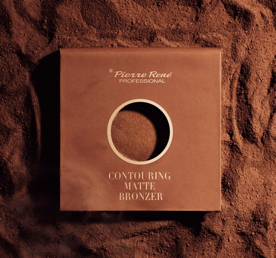 Kliknij na zdjęcie, aby je powiększyć PIERRE RENE CONTOURING MATTE BRONZER BRÄUNUNGSPUDER 10G