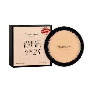 PIERRE RENE COMPACT POWDER SPF 25 GESICHTSPUDER 102 WARM IVORY 8G