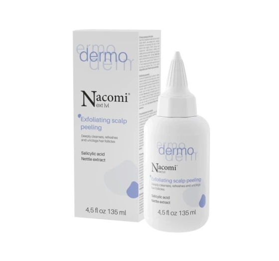 Nacomi Next Level Dermo Reinigendes Peeling für die Kopfhaut 135 ml