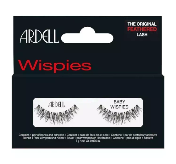 ARDELL KÜNSTLICHE WIMPERN BABY WISPIES BLACK SCHWARZ