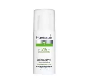 PHARMACERIS T SEBO ALMOND PEEL NACHTCREME MIT 5% MANDELSÄURE 50ML