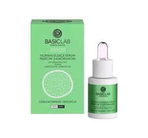 BasicLab Esteticus Normalisierendes Serum gegen Mitesser für Tag ud Nacht 15ml
