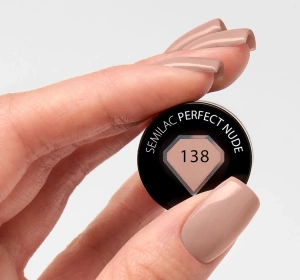 SEMILAC UV HYBRID NAGELLACK PERFECT NUDE 138