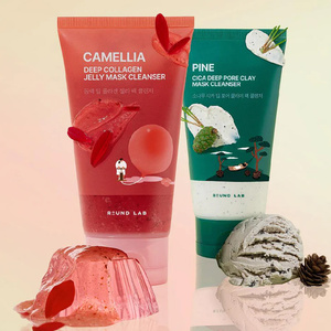 Round Lab Pine Cica Deep Pore Clay Mask Cleanser – porenreinigende Gesichtsreinigungsmaske aus Tonerde, 150 ml