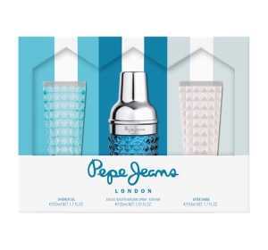 PEPE JEANS FOR HIM EDT SPRAY 30ML + SG 50ML + ASL 50ML SET