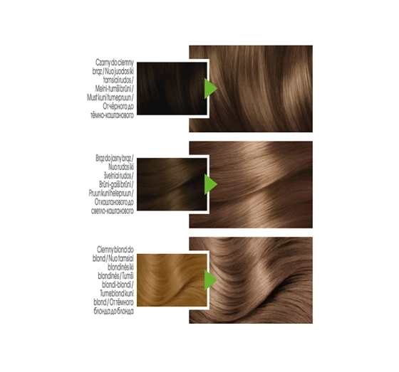 GARNIER COLOR NATURALS PERMANENTE HAARFARBE 6 DUNKELBLOND