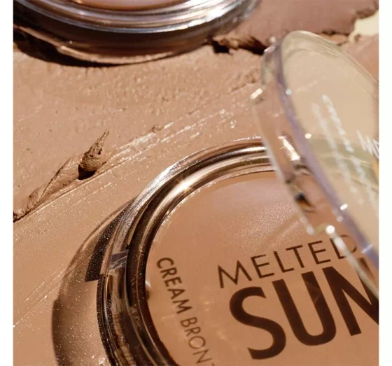 Kliknij na zdjęcie, aby je powiększyć CATRICE MELTED SUM CREMIGER BRONZER FÜR GESICHT UND KÖRPER 030 PRETTY TANNED 9G