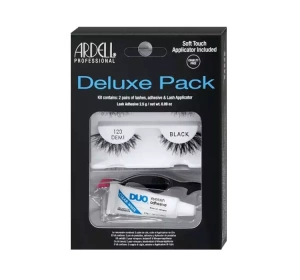 ARDELL KÜNSTLICHE WIMPERN 2 PAARE 120 DEMI KLEBSTOFF APPLIKATOR SET 