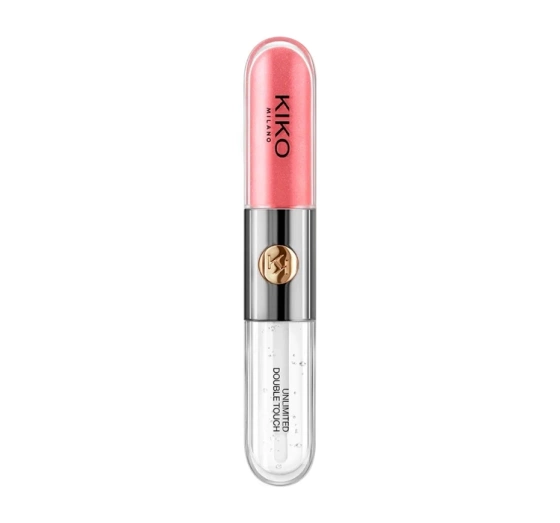 Kliknij na zdjęcie, aby je powiększyć KIKO Milano Unlimited Double Touch Zweiteiliger Flüssiglippenstift 112 Satin Peach Rose 2x3ml