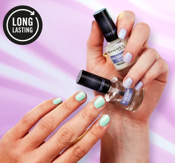 Rimmel Holographic Top Coat Nagellack 12ml