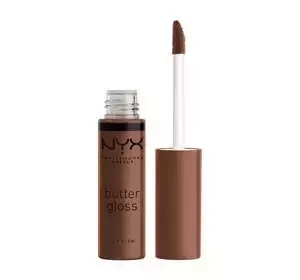 NYX PROFESSIONAL MAKEUP BUTTER GLOS LIPGLOSS 49 FUDGE ME 8ML