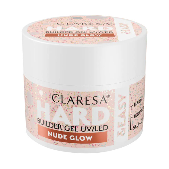 Kliknij na zdjęcie, aby je powiększyć Claresa Hard&Easy Aufbau-Gel „Nude Glow“ 12 g