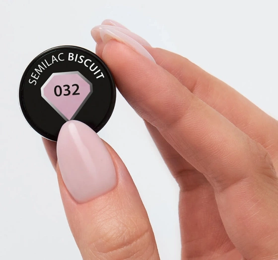 SEMILAC UV HYBRID NAGELLACK BISCUIT 032