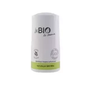 BEBIO NATÜRLICHES DEODORANT ROLL ON BAMBUS UND ZITRONENGRAS 50ML