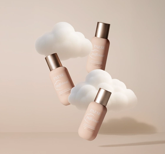 Paese Puff Cloud Glättende Foundation mit SPF20 03W Sand Begie 37 ml