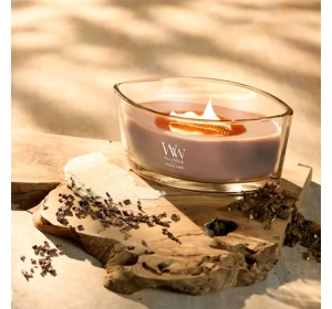 Woodwick Elipse Jar Candle Duftkerze Patchouli Creme 453,6 g