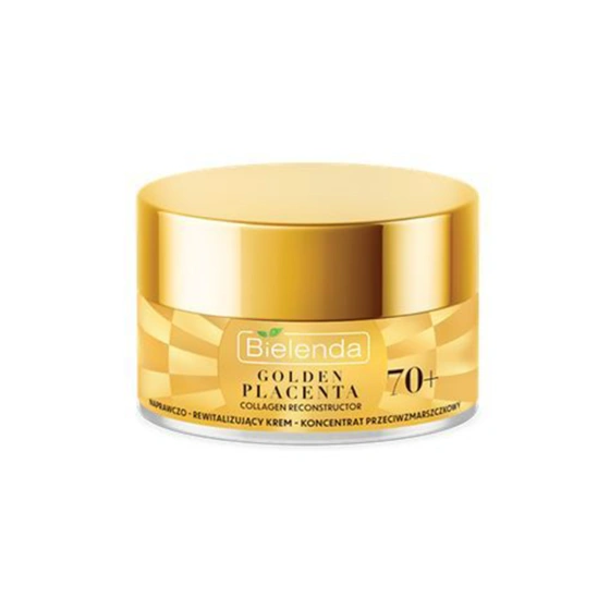 BIELENDA GOLDEN PLACENTA ANTI-FALTEN-CREME FÜR TAG UND NACHT 70+ 50ML