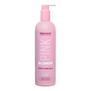 Prosalon Professional Pink Blonde – rosa Tönungsmaske für aufgehelltes Haar, 500 ml