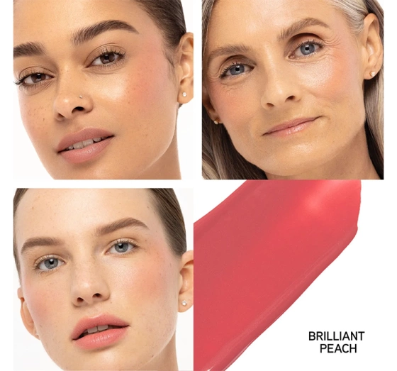 Kliknij na zdjęcie, aby je powiększyć Physicians Formula Mineral Wear Diamond Filler Rouge und Lippenstift 2in1 Brilliant Peach 7,3ml