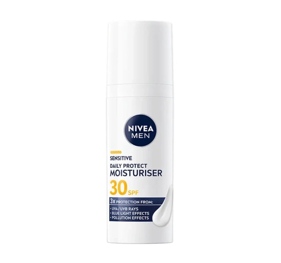 Kliknij na zdjęcie, aby je powiększyć NIVEA MEN Sensitive Schutzcreme SPF30 50ml