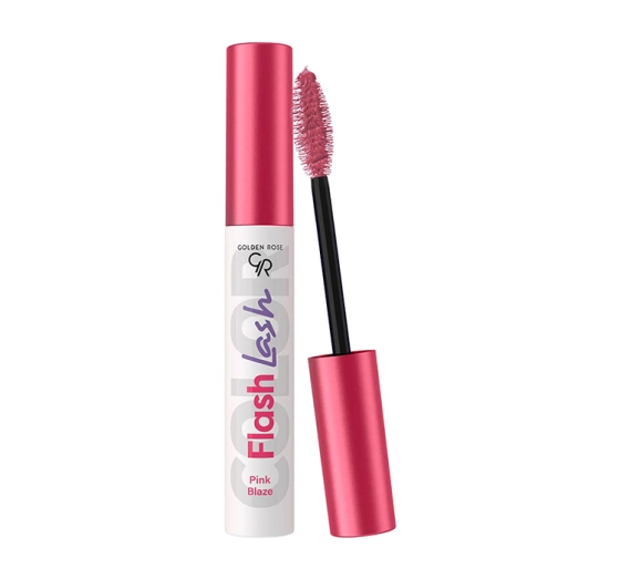 Kliknij na zdjęcie, aby je powiększyć GOLDEN ROSE FLASH LASH MASCARA 05 PINK BLAZE 9ML