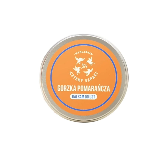 Kliknij na zdjęcie, aby je powiększyć Mydlarnia Cztery Szpaki Lippenbalsam „Bitterorange“ 15 ml