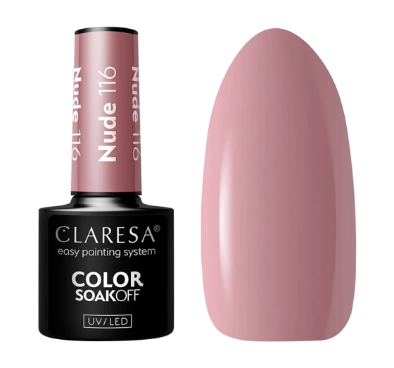 Kliknij na zdjęcie, aby je powiększyć Claresa Hybrid-Nagellack Nude 116 5 g