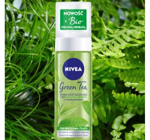 NIVEA GREEN TEA REINIGUNGSCHAUM MIT BIO GRÜNEM TEE 150ML