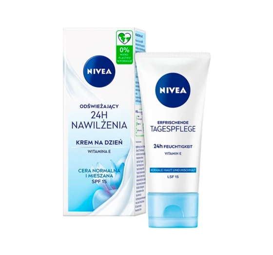 NIVEA 24H Feuchtigkeit Erfrischende Tagescreme 50ml