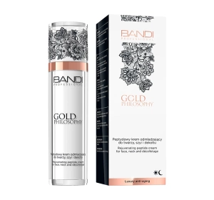 BANDI PROFESSIONAL GOLD PHILOSOPHY PEPTYDOWY VERJÜNGENDE PEPTID-CREME FÜR GESICHT HALS UND DEKOLETTE 50ML