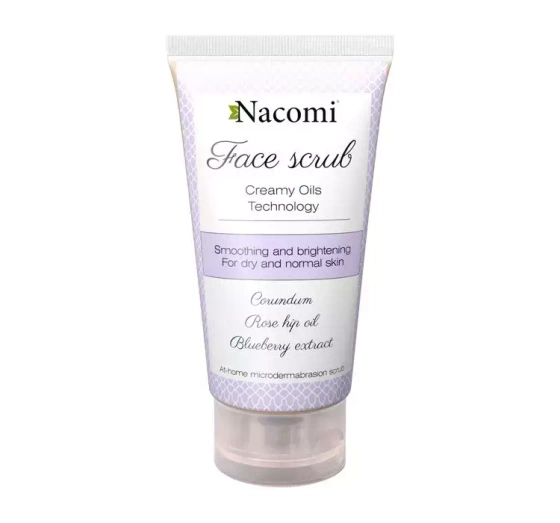 NACOMI GESICHTSPEELING MIT KORUND GLÄTTUNG 85 ML