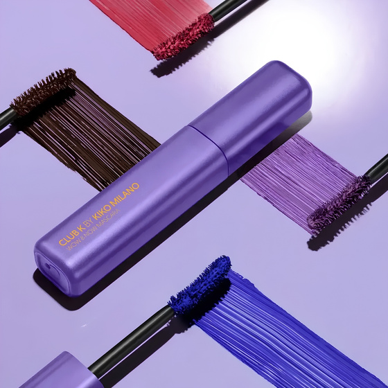 KIKO Milano Club K Wow & Now Mascara – verlängernde Wimperntusche 01 Sus But Cute 8 ml
