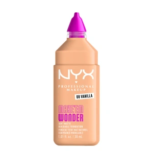 NYX Professional Makeup Make 'Em Wonder Leichte mattierende Foundation 08 Vanilla 30 ml