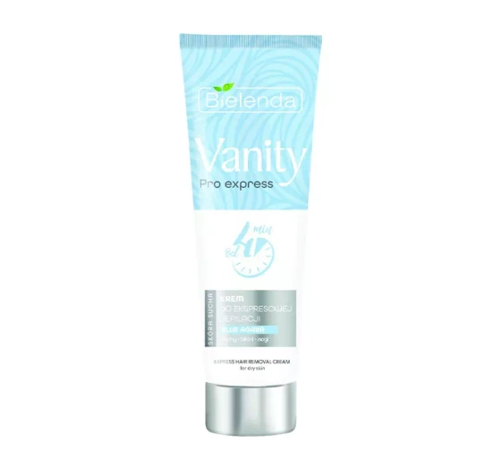 Kliknij na zdjęcie, aby je powiększyć BIELENDA VANITY PRO EXPRESS ENTHAARUNGSCREME BLUE AGAVA 75ML