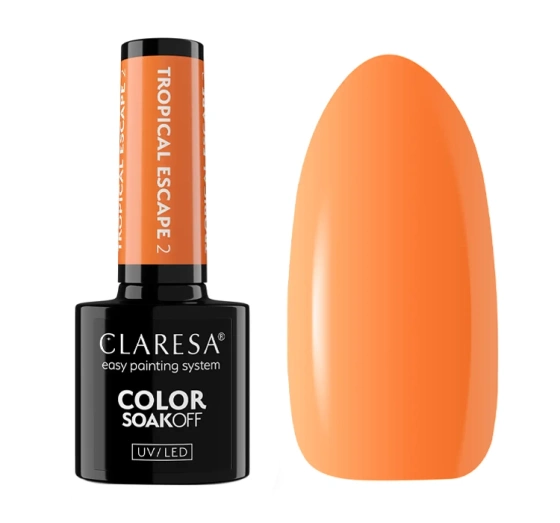 Claresa Soak Off Hybridlack Tropical Escape 2 5 g