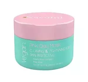 NACOMI PINK CLAY MASK ROSA REINIGUNGS- UND ZUSAMMENZIEHENDE MASKE 50ML
