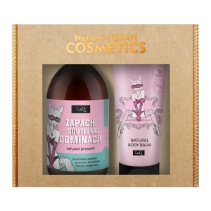 LaQ Zapach Subtelnej Dominacji Geschenkset für Frauen Duschgel 500 ml + Körperlotion 200 ml