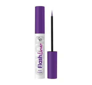 GOLDEN ROSE FLASH LINER FLÜSSIGER EYELINER 107 PLUM PURPLE 3,5ML
