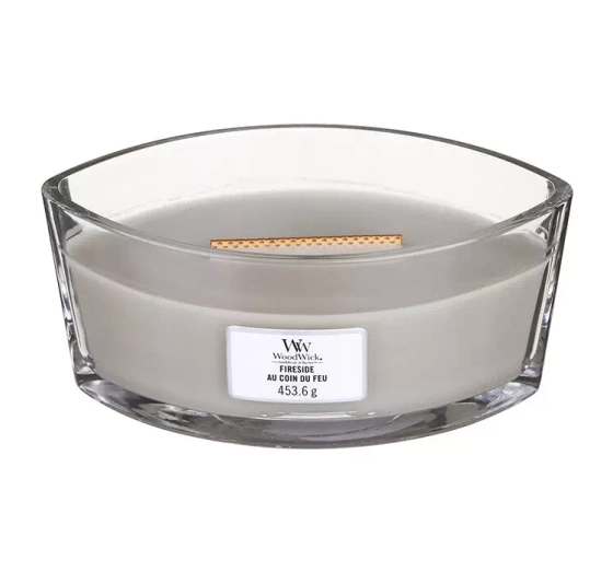 WOODWICK ELLIPSE CANDLE DUFTKERZE FIRESIDE 453,6G