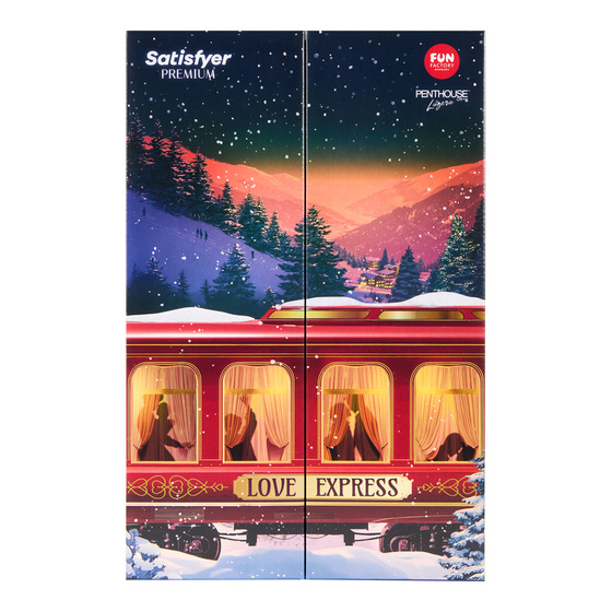 Kliknij na zdjęcie, aby je powiększyć Satisfyer Premium Love Express Adventskalender mit Erotik-Gadgets