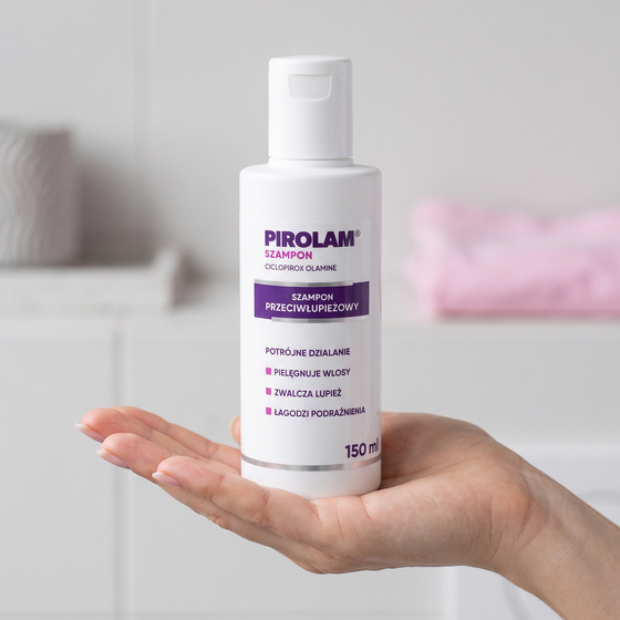 Kliknij na zdjęcie, aby je powiększyć PIROLAM SHAMPOO GEGEN SCHUPPEN 150ML