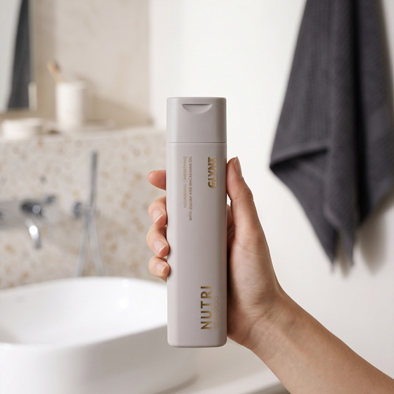 Kliknij na zdjęcie, aby je powiększyć Glynt Nutri Shampoo für sehr trockenes Haar | Nährendes Shampoo für trockenes, strapaziertes und schweres Haar 250 ml