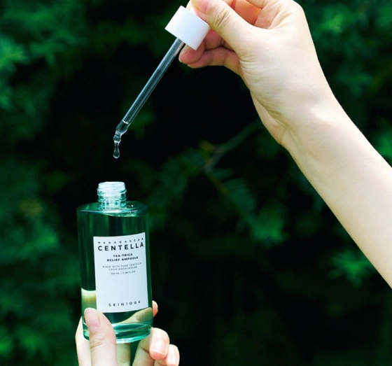 Skin1004 Tea-Trica Relief Ampoule Serum für Akne-Haut 30 ml