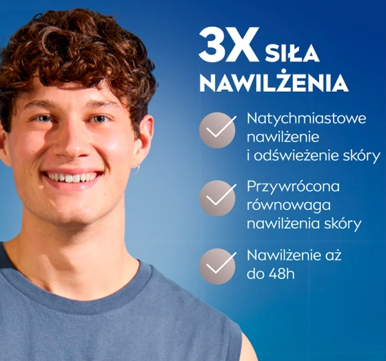 Kliknij na zdjęcie, aby je powiększyć NIVEA MEN Hydrocare Feuchtigkeitscreme für Männer 100 ml
