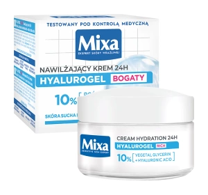 Mixa Hyalurogel – intensiv feuchtigkeitsspendende Gesichtscreme 50 ml
