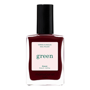 Manucurist Green – klassischer Nagellack in der Farbe „Grenat“, 15 ml