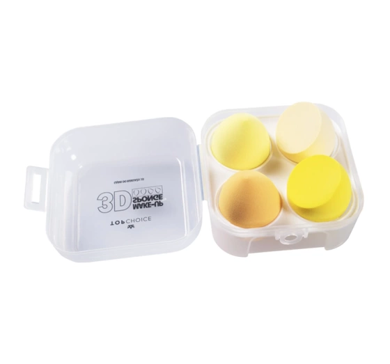 Top Choice Make-up-Schwämmchen-Set, 4 Stück