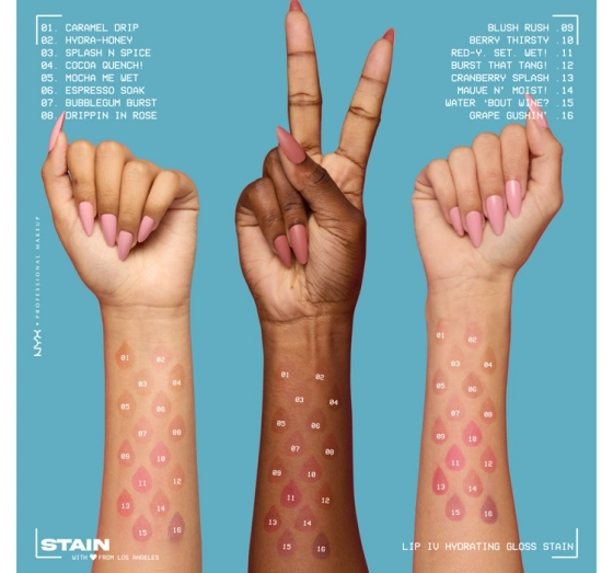 NYX Professional Makeup Lip IV Hydrating Gloss Serum Lip Gloss 03 Splash'n Spice 5 ml